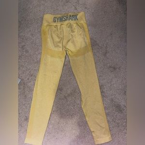 Yellow gymshark leggings